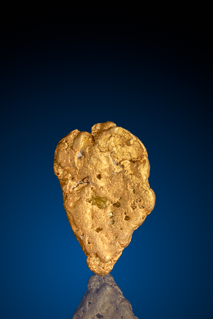 (image for) Buttery Tapered Shape - Gold Nugget from Alaska - 1.62 grams